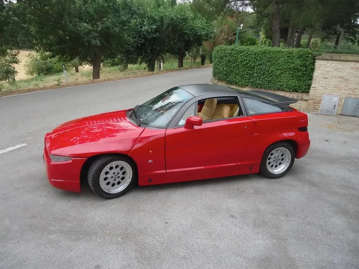 Usata Alfa Romeo SZ/RZ 210 CV (154 kW) 1990 Rosso Coupé