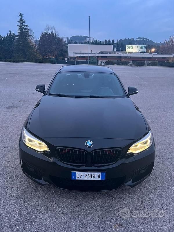Usata BMW 220 190 CV (139 kW) 2015 Nero Coupé