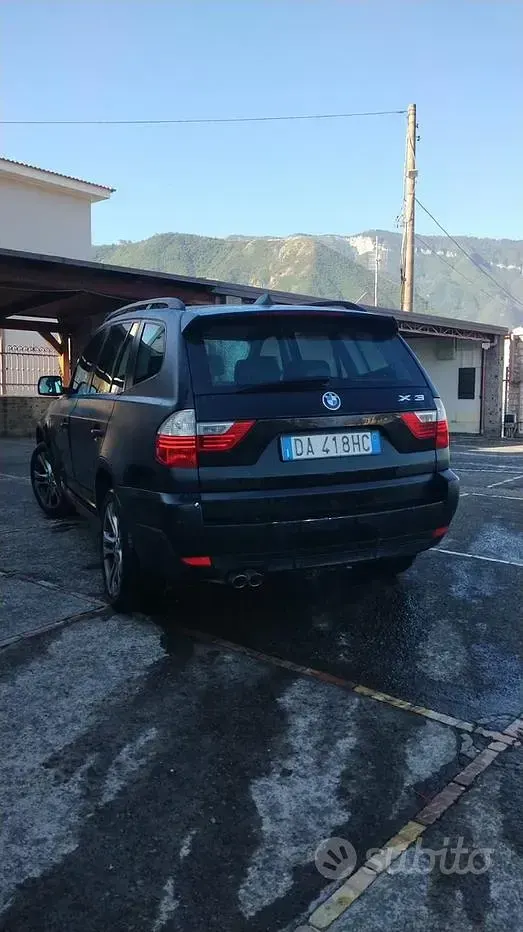 Usata BMW X3 218 CV (160 kW) 2007 Nero SUV