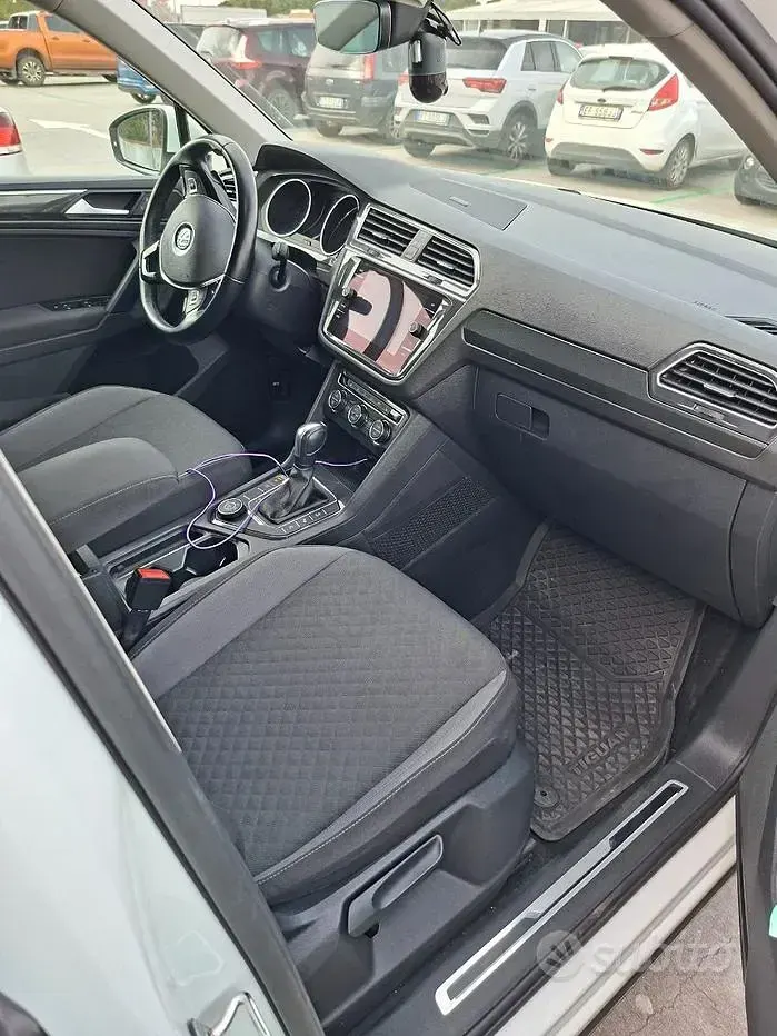 Usata VW Tiguan 150 CV (110 kW) 2019 Bianco SUV