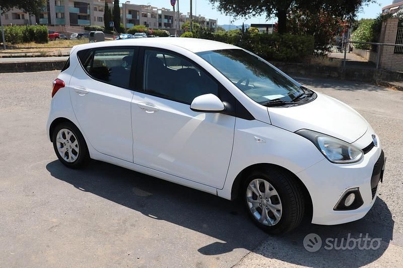 Usata Hyundai i10 67 CV (49 kW) 2014 Bianco Utilitaria