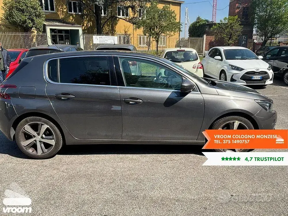 Usata Peugeot 308 S 131 CV (96 kW) 2019 Gray Berlina