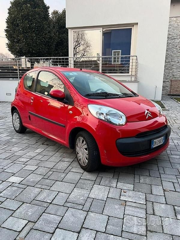 Usata Citroën C1 68 CV (50 kW) 2007 Rosso Utilitaria