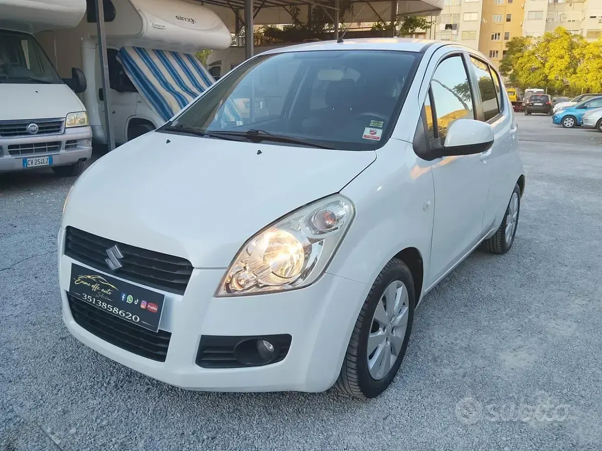 Usata Suzuki Splash GLS 86 CV (63 kW) 2009 Bianco Utilitaria