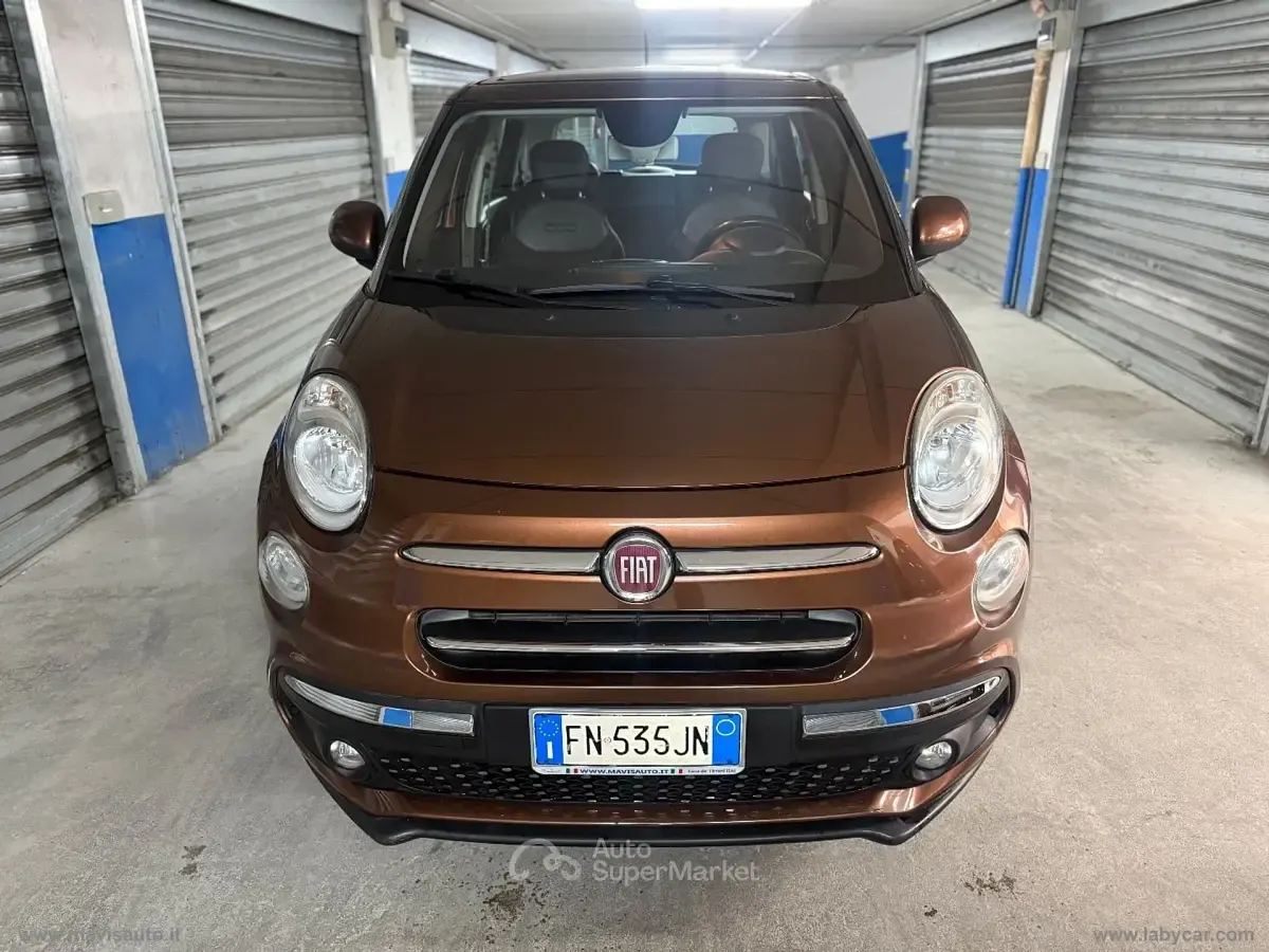 Usata Fiat 500L Lounge 120 CV (88 kW) 2017 Marrone Monovolume