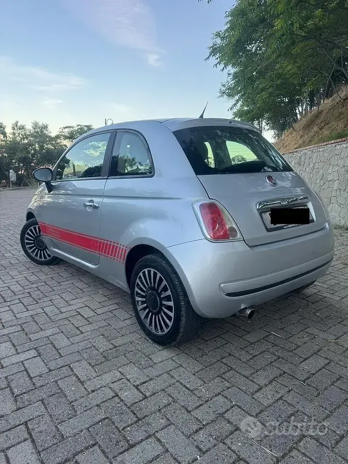 Usata Fiat 500 69 CV (50 kW) 2008 Grigio Berlina