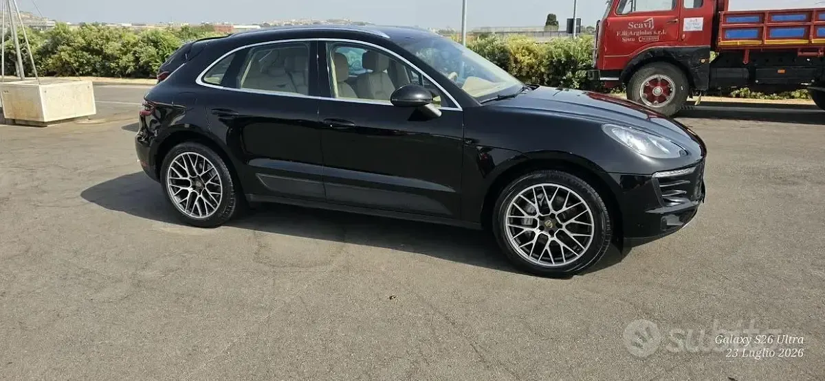 Usata Porsche Macan S 250 CV (183 kW) 2014 Nero SUV