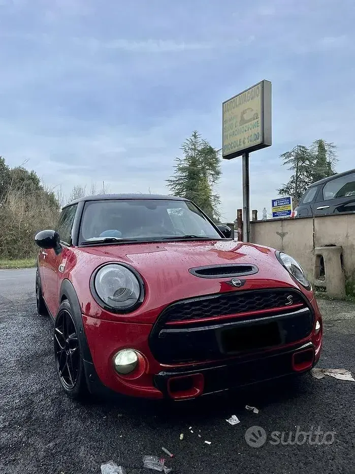 Usata Mini Cooper S 192 CV (141 kW) 2014 Rosso Utilitaria
