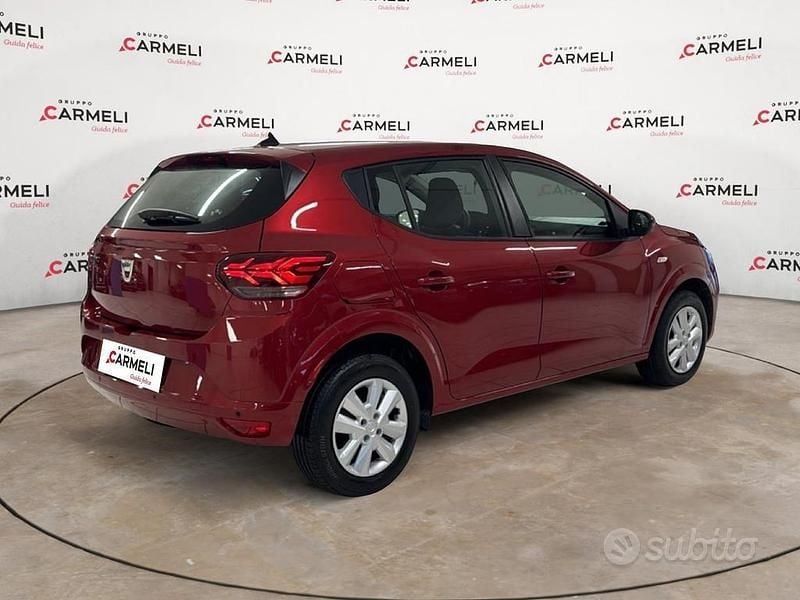Usata Dacia Sandero Comfort 101 CV (74 kW) 2022 Rosso Berlina