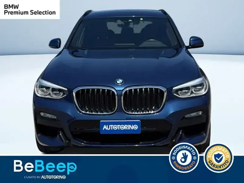 Usata BMW X3 M Sport 190 CV (139 kW) 2019 Blu metallizzato SUV