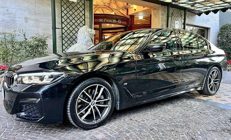 Usata BMW 520 M Sport 190 CV (139 kW) 2022 Nero Berlina
