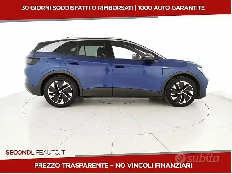 Usata VW ID.4 Business 69 kW (95 CV) 2021 Blu SUV