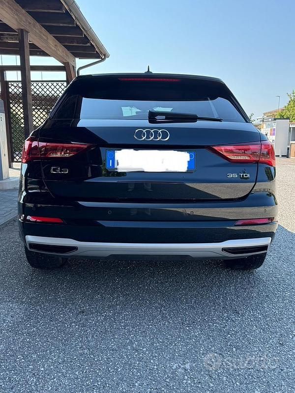 Usata Audi Q3 Advanced 150 CV (110 kW) 2019 Nero SUV