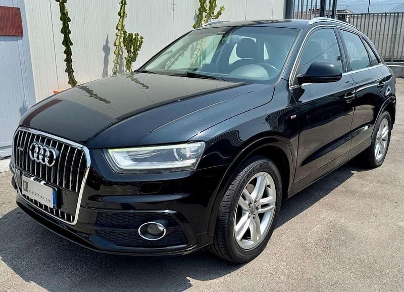 Usata Audi Q3 S-Line 177 CV (130 kW) 2013 Nero SUV