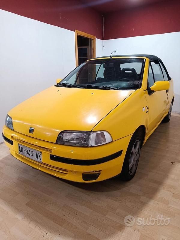 Usata Fiat Punto Cabriolet 1997 Giallo Cabrio