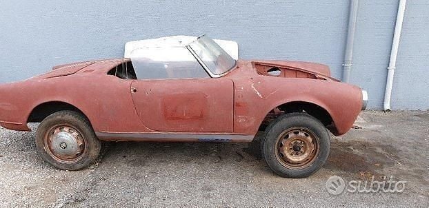Usata Alfa Romeo Giulietta 1950 Rosso Cabrio