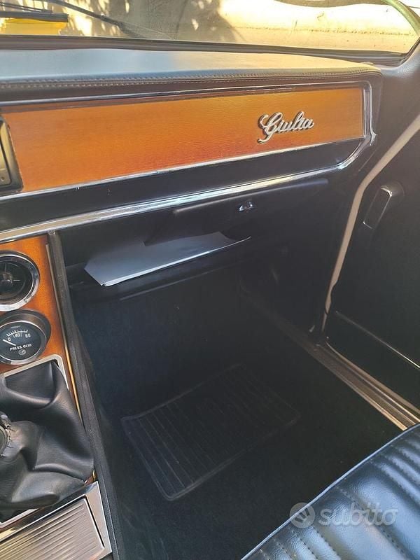 Usata Alfa Romeo Giulia 1300 Super 1970 Bianco