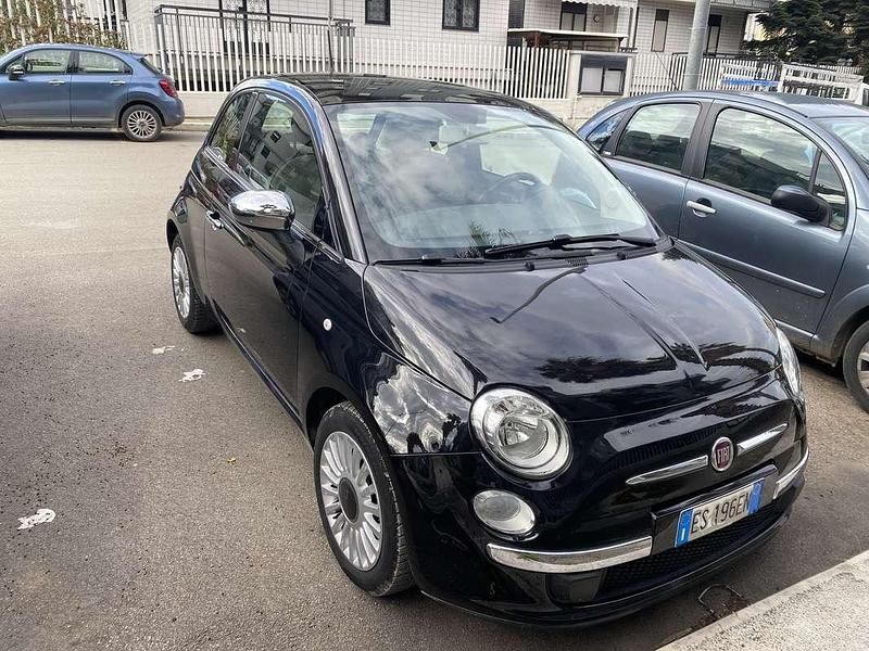 Usata Fiat 500 Lounge 69 CV (50 kW) 2013 Nero Utilitaria