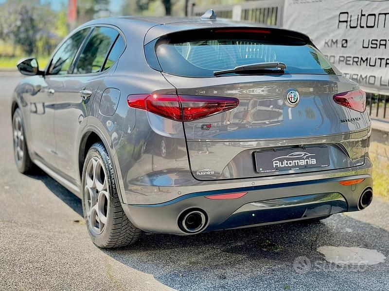Usata Alfa Romeo Stelvio Sprint 190 CV (139 kW) 2021 Grigio SUV