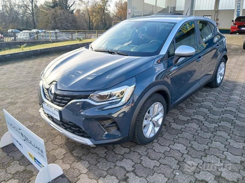 Usata Renault Captur Zen 94 CV (69 kW) 2021 Blu SUV