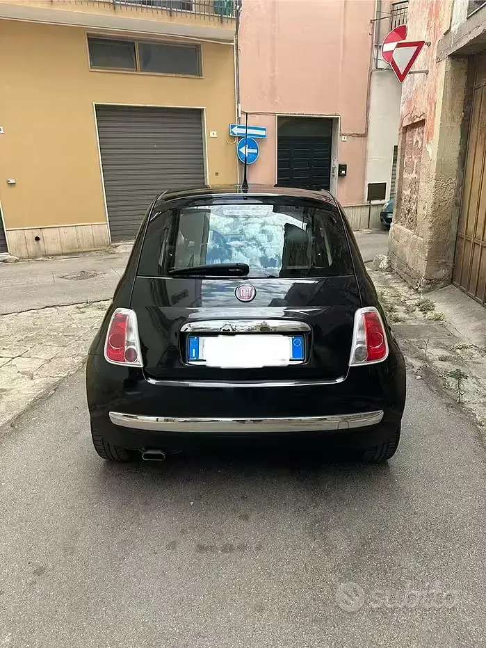 Usata Fiat 500 95 CV (69 kW) 2012 Nero Berlina