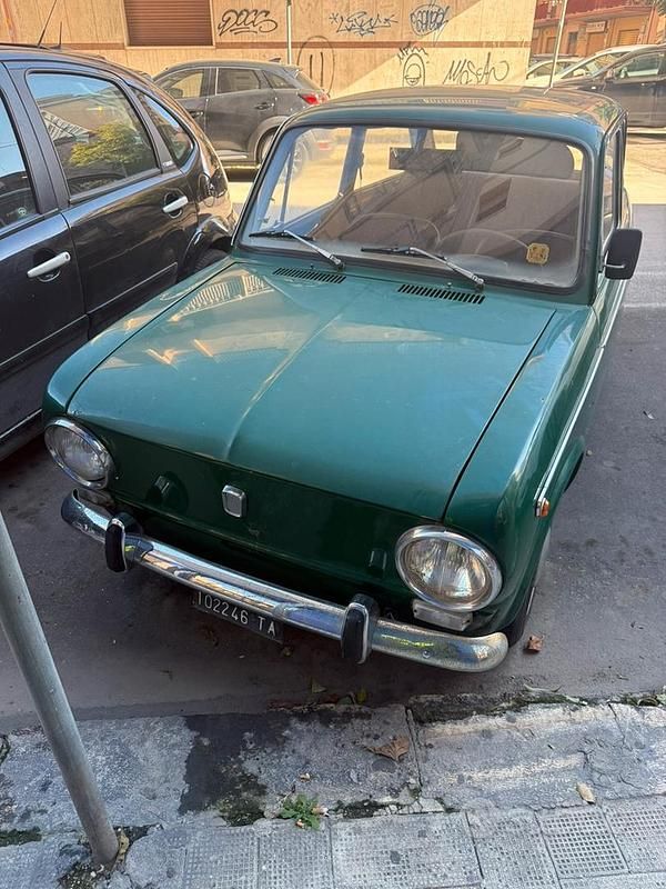 Usata Fiat 850 1970 Verde Utilitaria