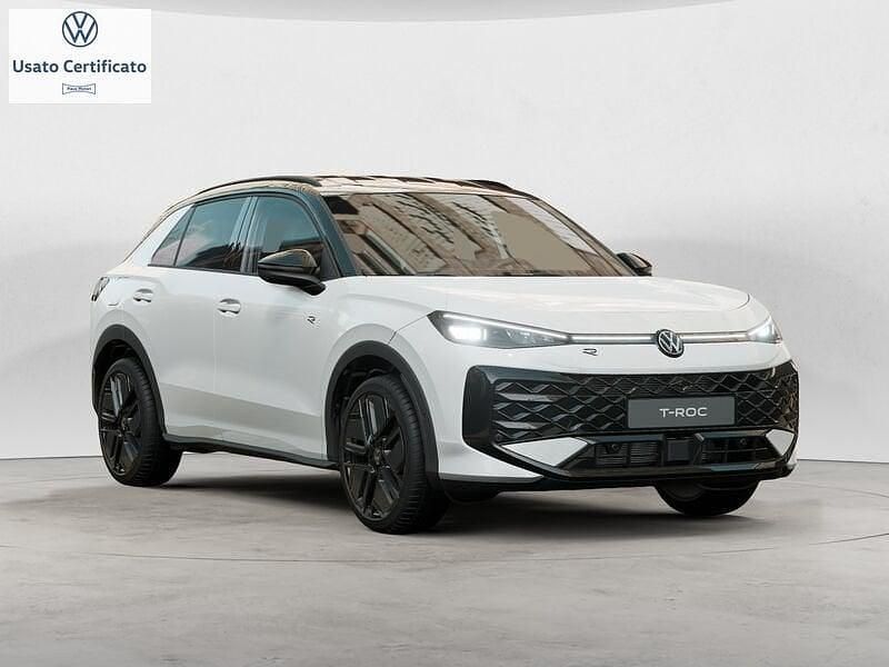 Nuova VW T-Roc R-line 150 CV (110 kW) 2025 Bianco SUV