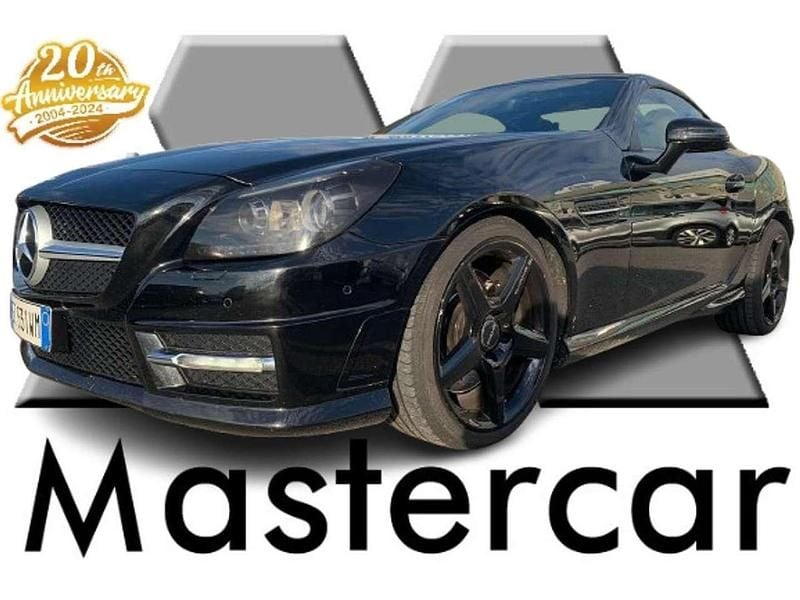 Usata Mercedes SLK250 Premium 204 CV (150 kW) 2012 Nero Cabrio