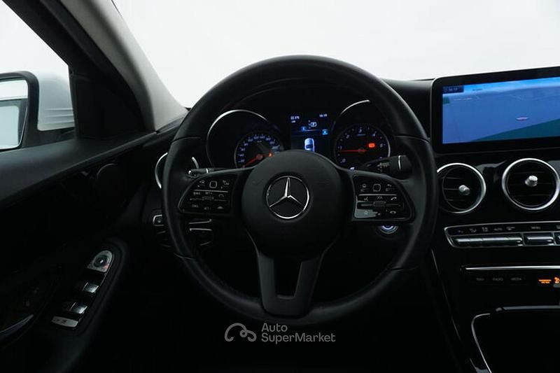 Usata Mercedes C220 194 CV (142 kW) 2021 Bianco Berlina