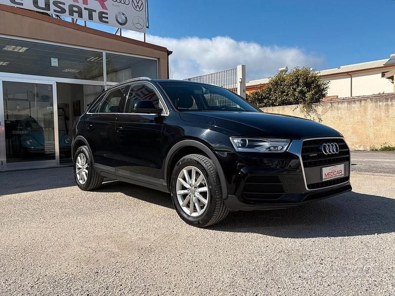 Usata Audi Q3 Design 150 CV (110 kW) 2016 Nero SUV