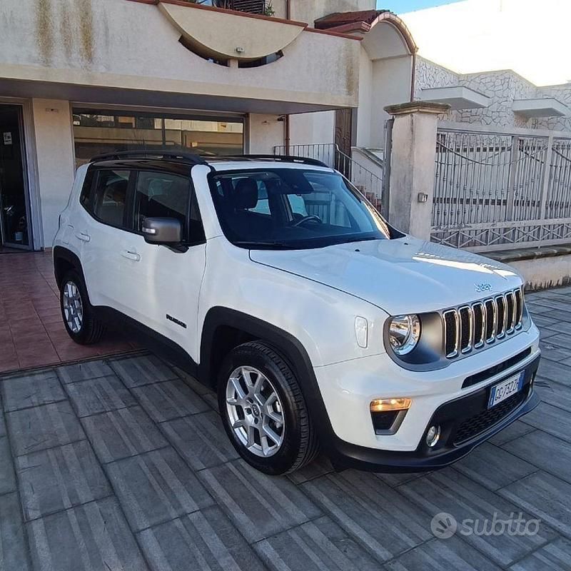 Usata Jeep Renegade Limited 130 CV (95 kW) 2021 Bianco SUV