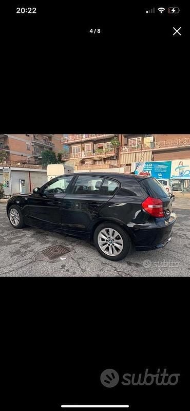 Usata BMW 116 2009 Nero Utilitaria
