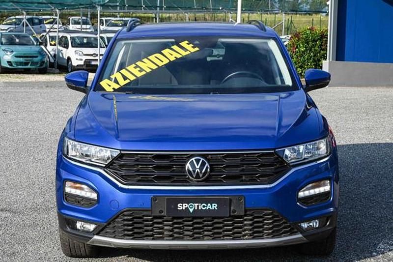 Usata VW T-Roc Advance 150 CV (110 kW) 2021 Blu/azzurro SUV