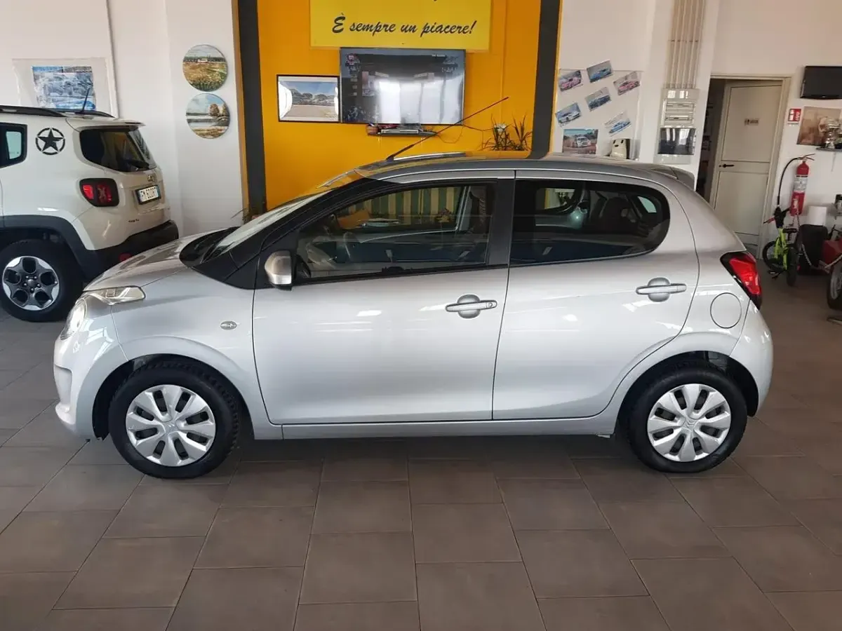 Usata Citroën C1 Shine 69 CV (50 kW) 2018 Argento Utilitaria
