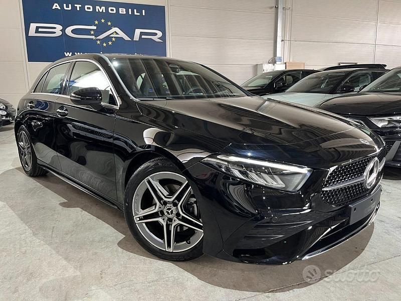 Usata Mercedes A200 AMG Line Premium 150 CV (110 kW) 2024 Nero Berlina
