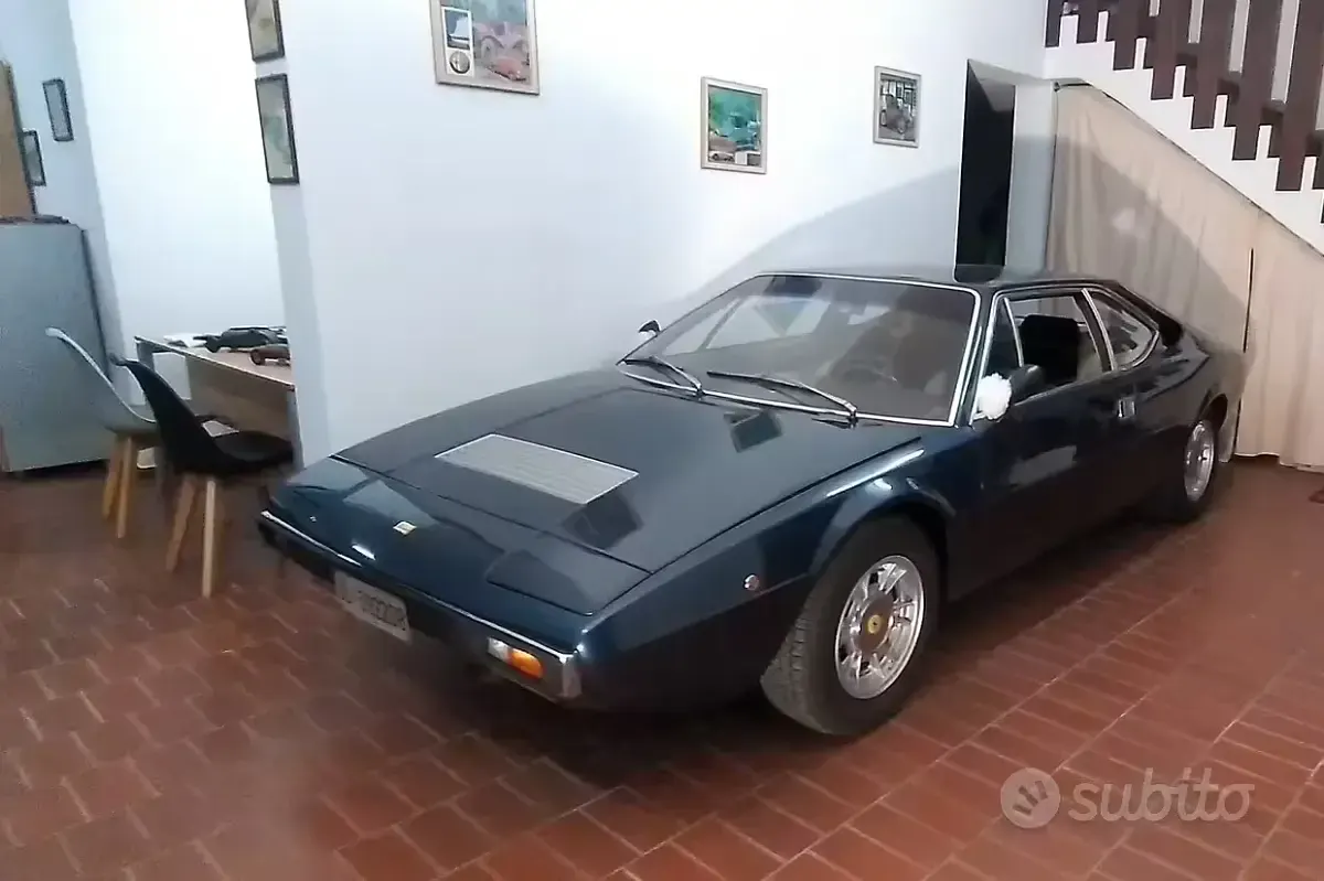 Usata Ferrari Dino GT4 255 CV (187 kW) 1970 Blu Coupé