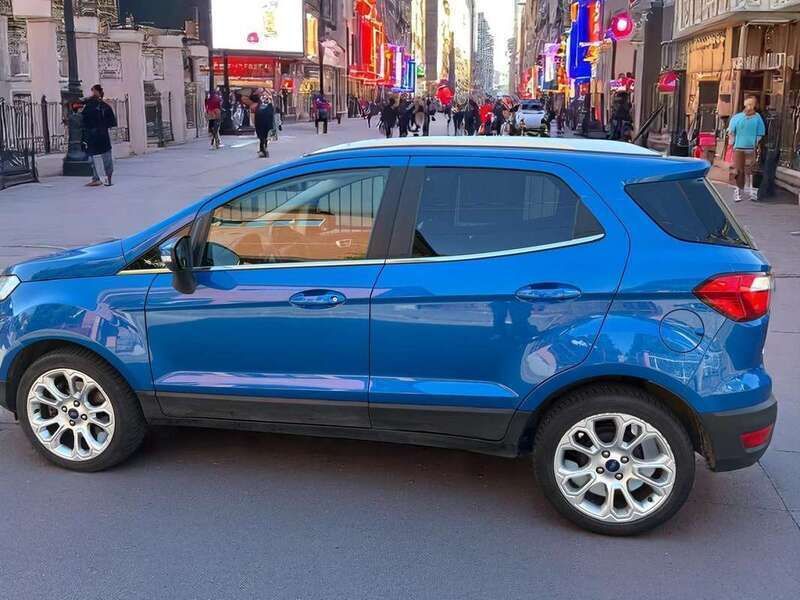 Usata Ford Ecosport Titanium S 125 CV (91 kW) 2021 Blu/azzurro SUV
