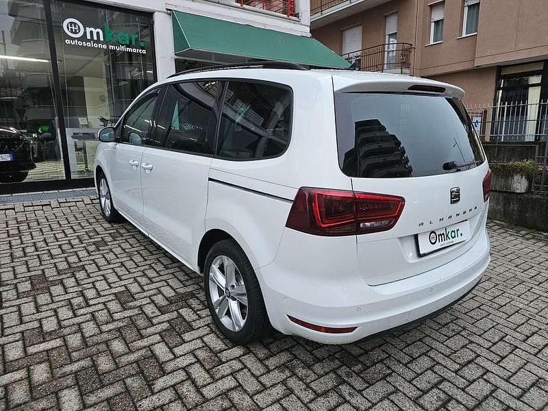 Usata Seat Alhambra 150 CV (110 kW) 2018 Bianco Monovolume