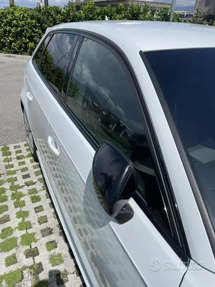 Usata Audi A3 S-Line 150 CV (110 kW) 2018 Bianco Berlina