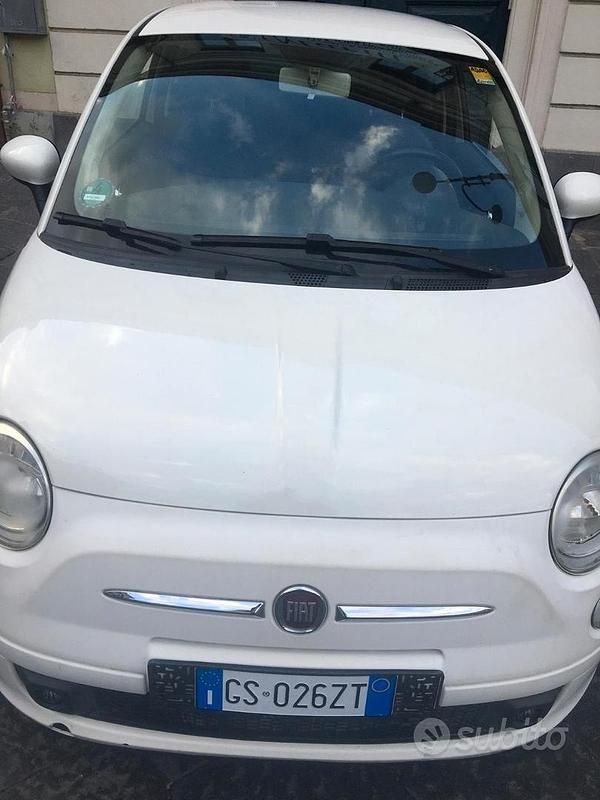 Usata Fiat 500 69 CV (50 kW) 2010 Bianco Utilitaria