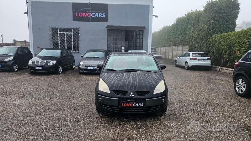 Usata Mitsubishi Colt 109 CV (80 kW) 2008 Nero Cabrio