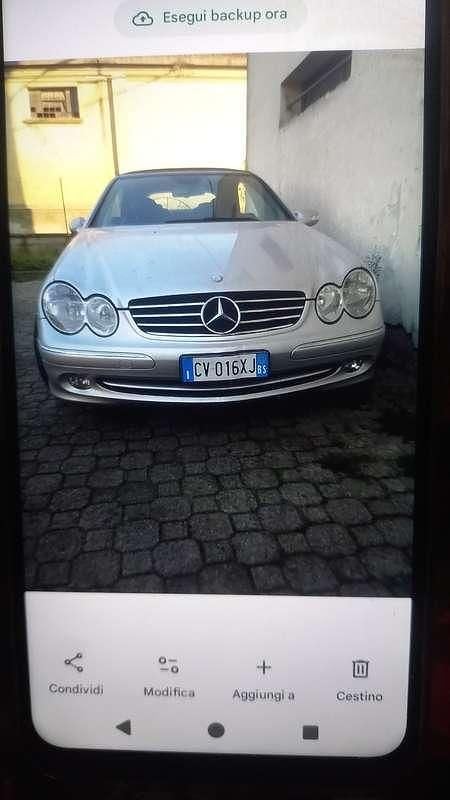 Usata Mercedes CLK200 Avantgarde 163 CV (119 kW) 2005 Cabrio