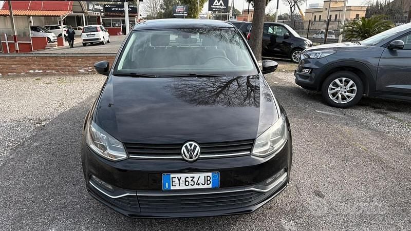 Usata VW Polo Comfortline 75 CV (55 kW) 2015 Nero Berlina