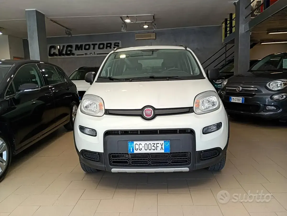 Usata Fiat Panda 4x4 Wild 85 CV (62 kW) 2021 Bianco Utilitaria