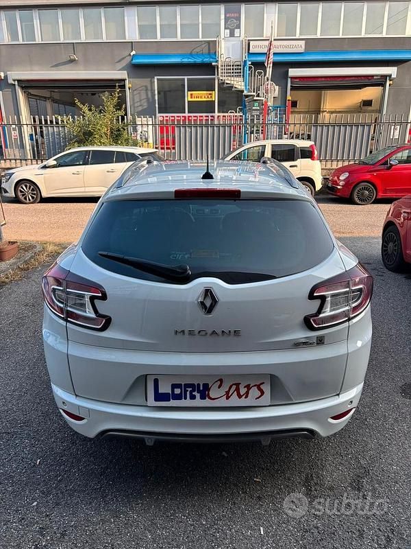 Usata Renault Mégane GT Line GT-Line 110 CV (80 kW) 2011 Bianco Berlina