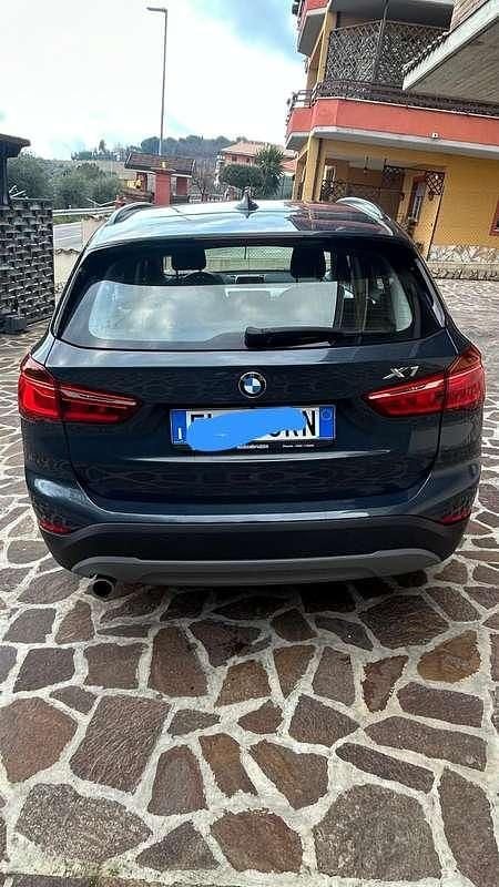 Usata BMW X1 Advantage 150 CV (110 kW) 2017 Blu/azzurro SUV