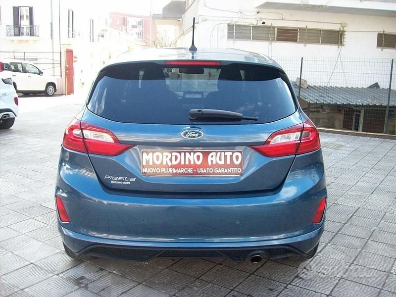 Usata Ford Fiesta ST-Line 86 CV (63 kW) 2019 Blu Utilitaria