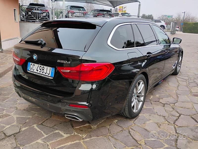 Usata BMW 520 M Sport 190 CV (139 kW) 2020 Nero Station wagon