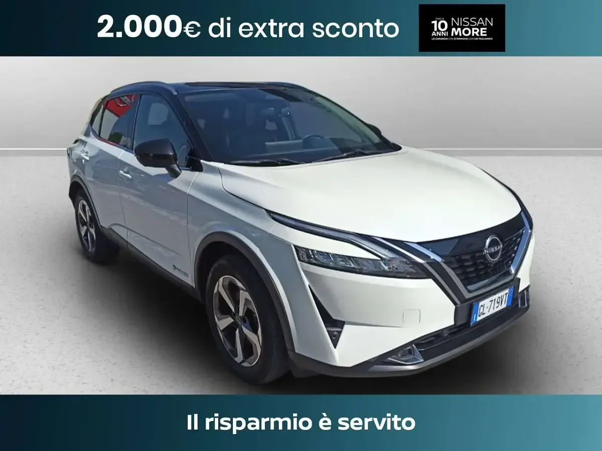 Usata Nissan Qashqai N-Connecta 158 CV (116 kW) 2023 Bianco SUV