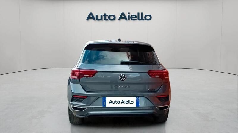 Usata VW T-Roc Advance 150 CV (110 kW) 2021 Grigio SUV